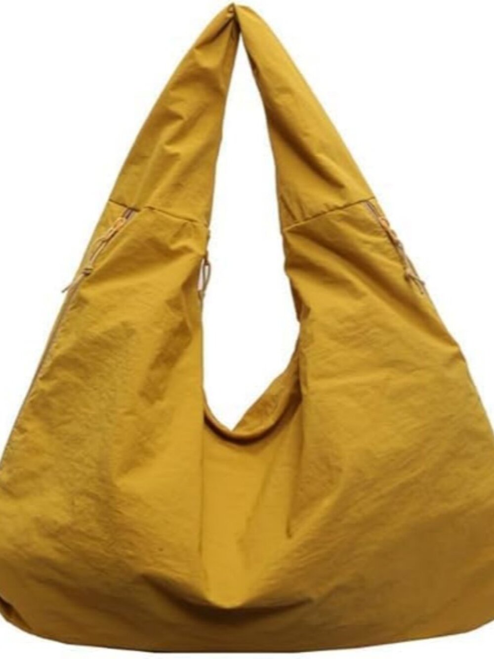 Slouchy Tote Bag for Women Nylon Hobo Bags Nylon Solid Color Crossbody Handbag M